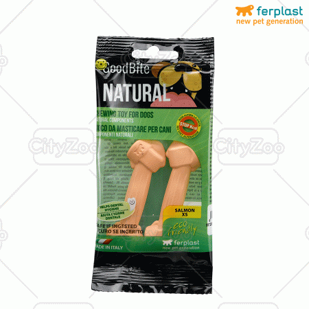 FERPLAST GOODBITE - XƯƠNG BỘT TỰ NHIÊN VỊ CÁ HỒI