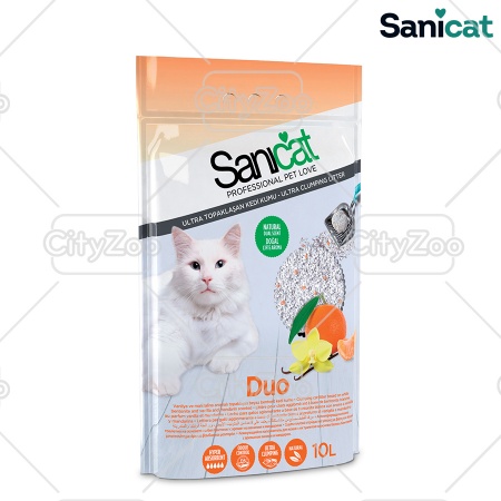 SANICAT BENTONITE - CÁT VỆ SINH HƯƠNG QUÝT VANI