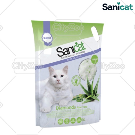 SANICAT SILICA GEL - CÁT THỦY TINH HƯƠNG LÔ HỘI