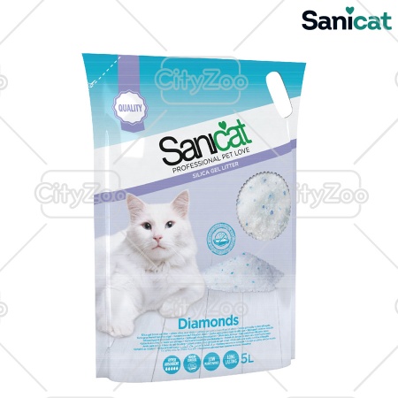 SANICAT SILICA GEL - CÁT THỦY TINH DIAMOND