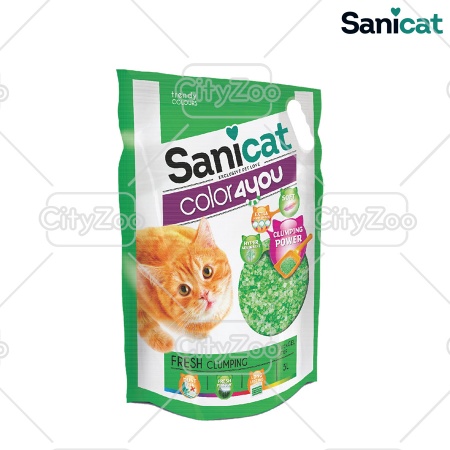 SANICAT COLOR4YOU - CÀT THỦY TINH VÓN CỤC HƯƠNG THƠM MÁT