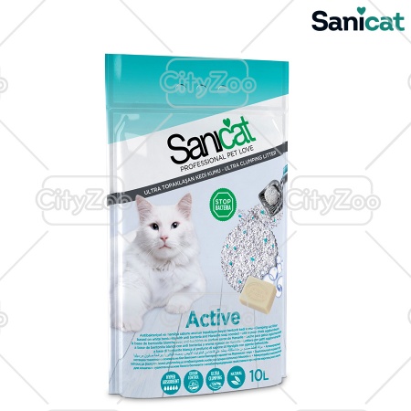 SANICAT BENTONITE - CÁT VỆ SINH ACTIVE