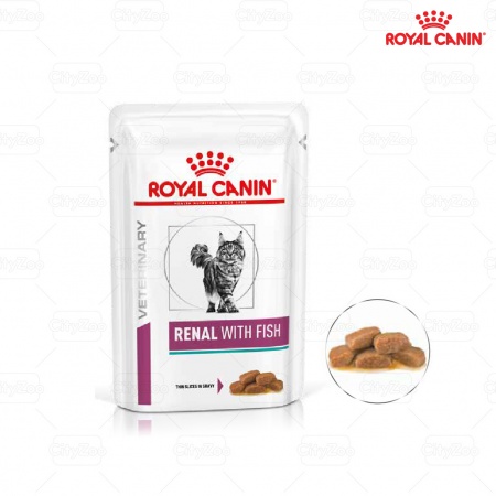 ROYAL CANIN RENAL WITH FISH  - HỖ TRỢ CHỨC NĂNG THẬN CHO MÈO