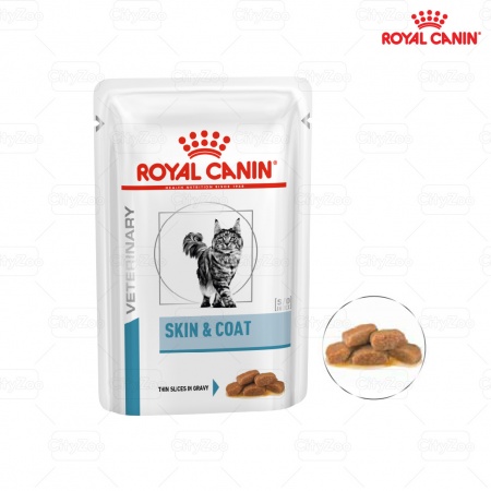 ROYAL CANIN SKIN & COAT WET - HỖ TRỢ MÈO BỊ VIÊM DA VÀ RỤNG LÔNG