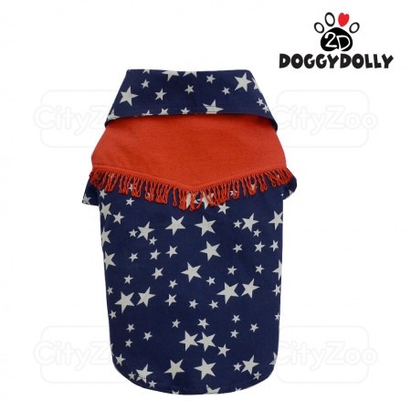 DOGGYDOLLY Polo Shirt - Áo sơ mi ngôi sao khăn đỏ