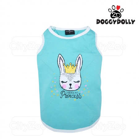 DOGGYDOLLY T-Shirt - Áo thun ngắn tay Princess xanh dương