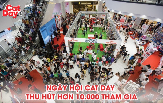 HƠN 10.000 NGƯỜI THAM GIA CAT DAY